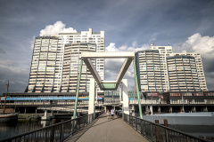 Columbuscenter und Klappbrücke